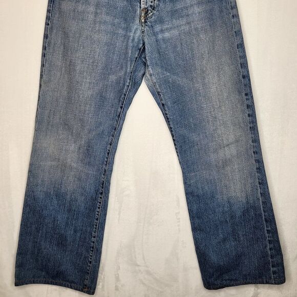 7 For All Mankind Blue Relaxed Jeans Size 32 - Picture 3 of 8